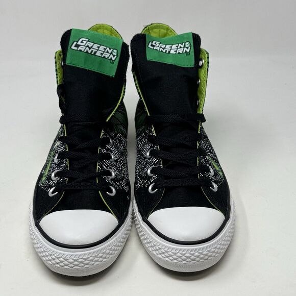 Converse All Star Hi DC Comics Green Lantern Shoes Mens 8 Womens 10 Graphic - Picture 7 of 16